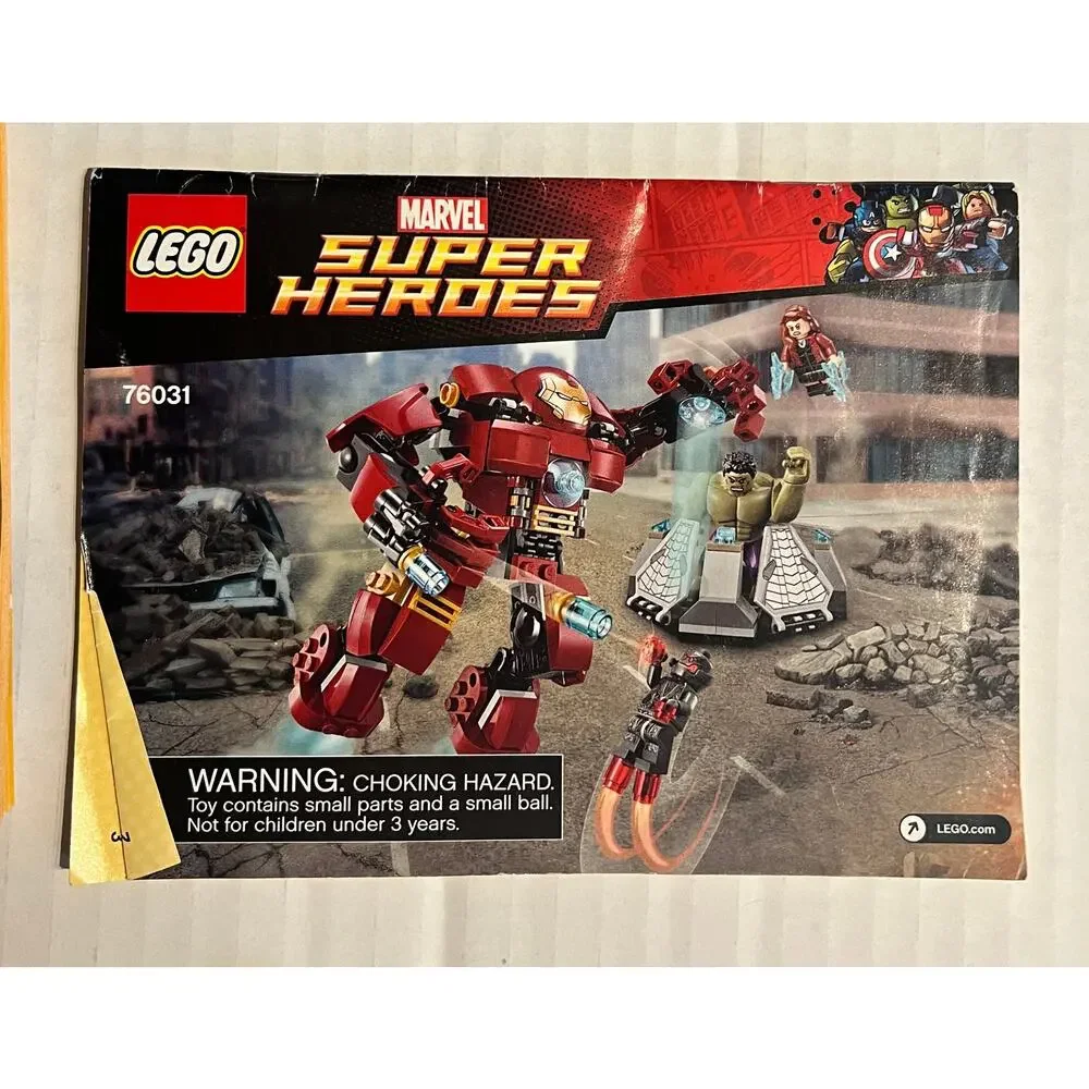 LOT of LEGO Super Heroes Instruction Manuals ONLY (no legos) Lot #4